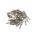 FixtureDisplays® 100PK M3 X 25mm Pitch 0.5mm - Phillips Flat Head Machine Screw (Countersunk) Carbon Steel Nickel Plated Cross Recessed  302010